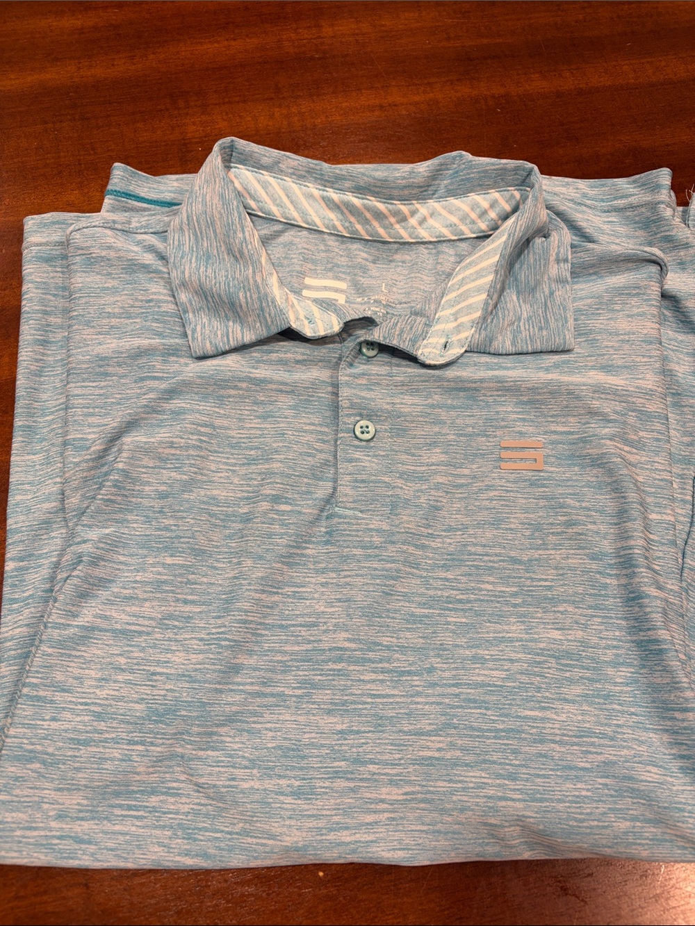 Three Sixty Six Teal Polo